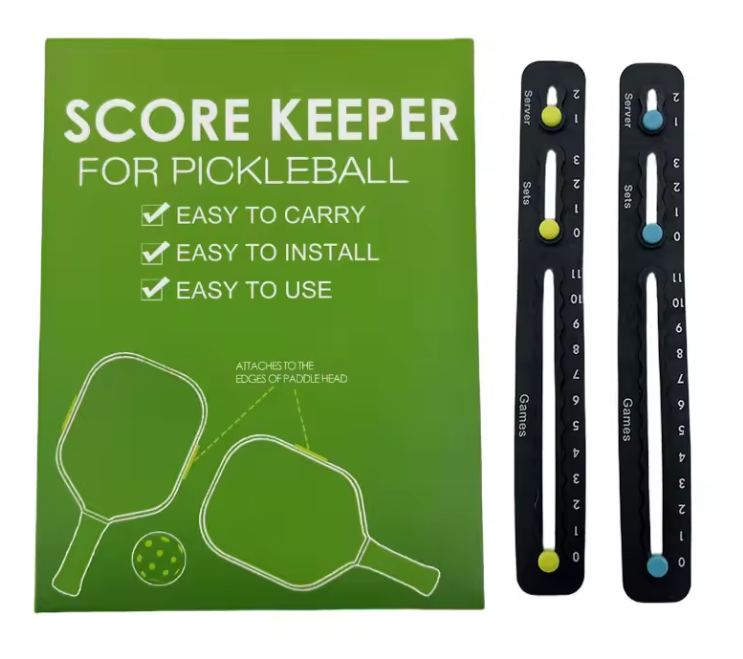 Pickleball Paddle Score Keeper - Two Easy Install Scoreboards