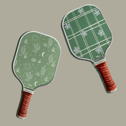 Pickleball Paddle Cactus Print Fiberglass