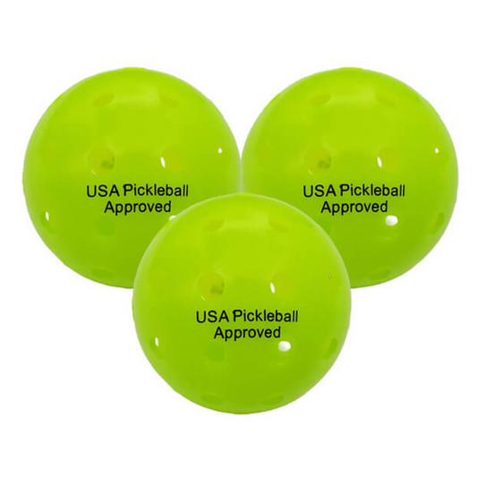 Engage Tour 2.0 Outdoor Pickleballs - Neon Pack of 3